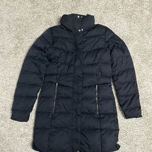 Columbia Heavenly Long Puffer Jacket Black - Women's Size M